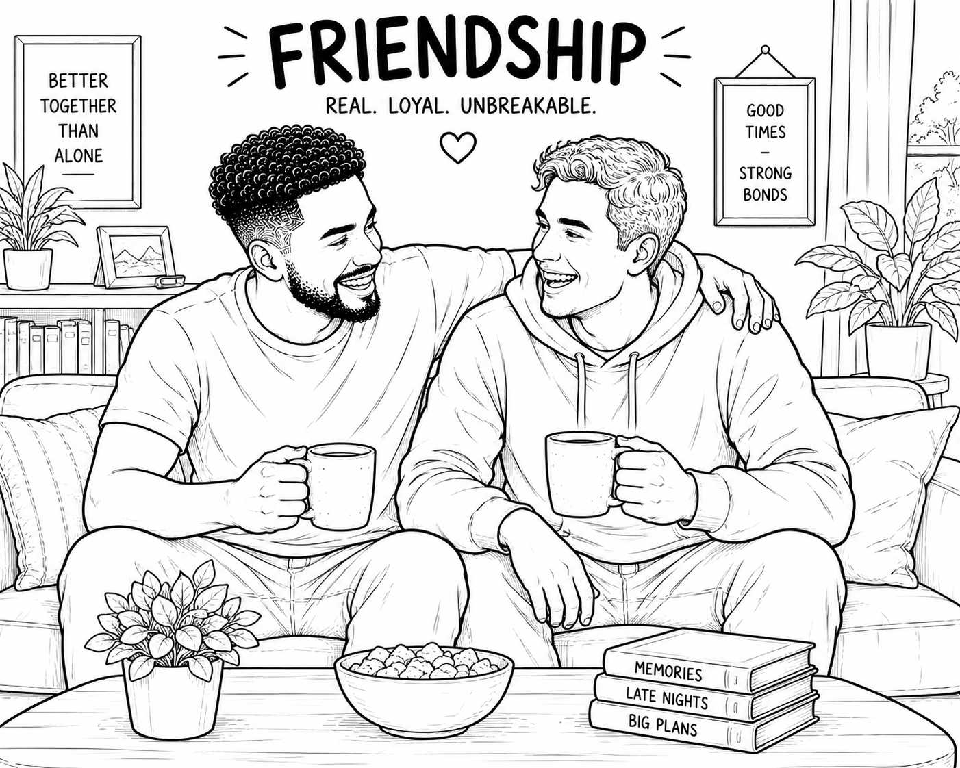 His Journey: A Coloring Book & Reflection Journal for Men
