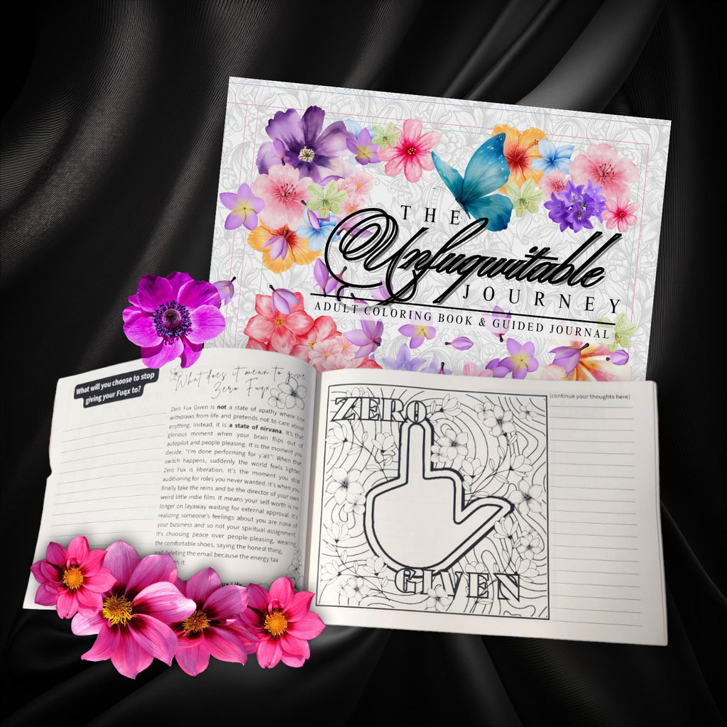 Oops! The Unfuqwittable Journey Coloring Book & Guided Journal