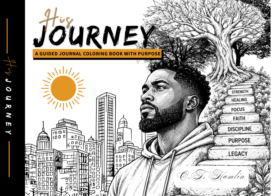 His Journey: A Coloring Book & Reflection Journal for Men