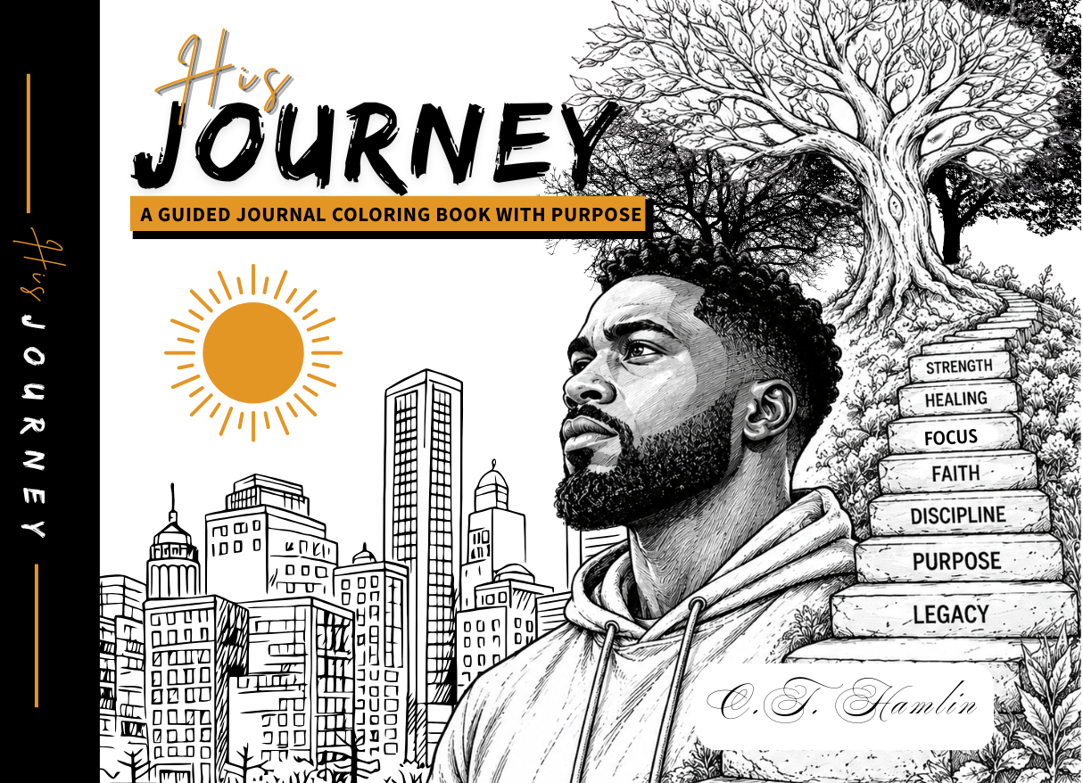 His Journey: A Coloring Book & Reflection Journal for Men