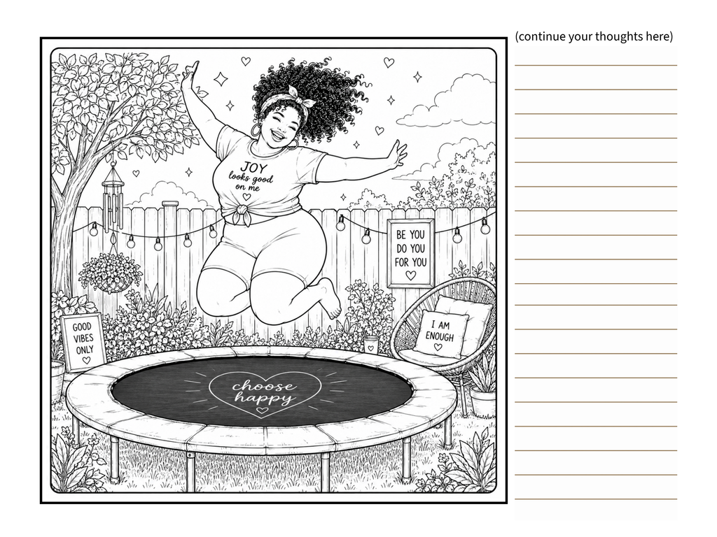 Oops! The Unfuqwittable Journey Coloring Book & Guided Journal