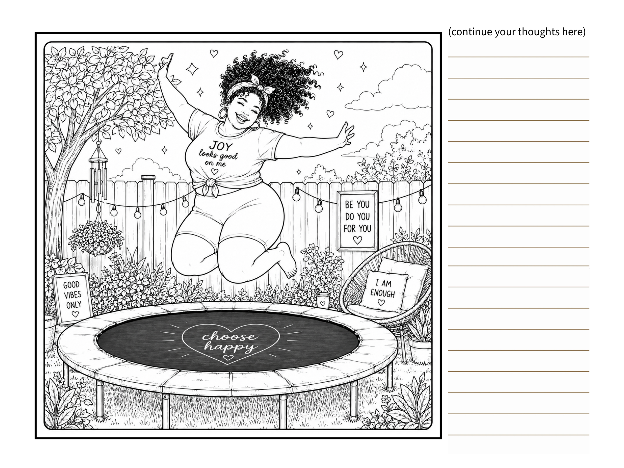 Oops! The Unfuqwittable Journey Coloring Book & Guided Journal